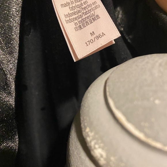 Victoria's Secret Black Satin Blouse - Picture 7 of 7